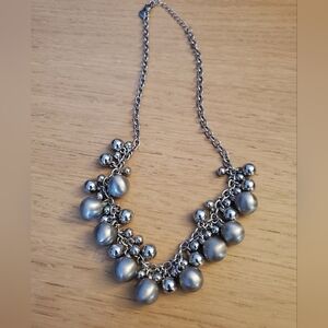 Lia Sophia Cluster Necklace